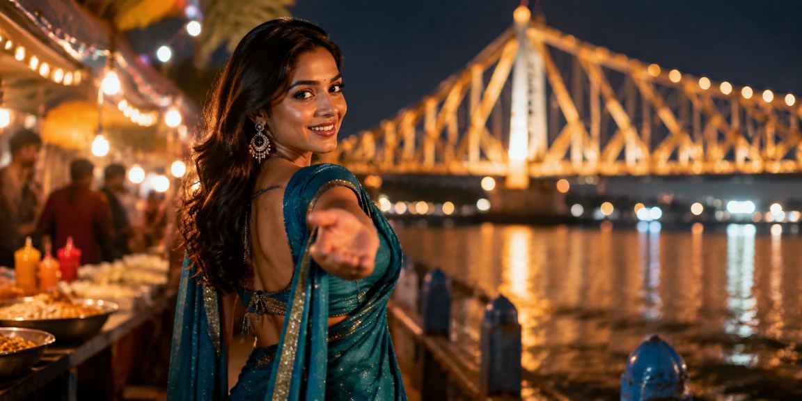 User logging in on mobile device in Kolkata